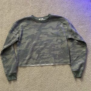 Camo sweater